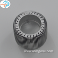 custom aluminum led round heat sink extrusion